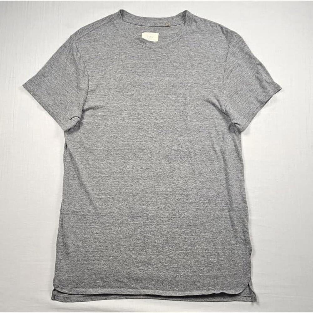 Fear of God Essentials Heavy Jersey Crewneck Tee Light Heather Grey Size Medium